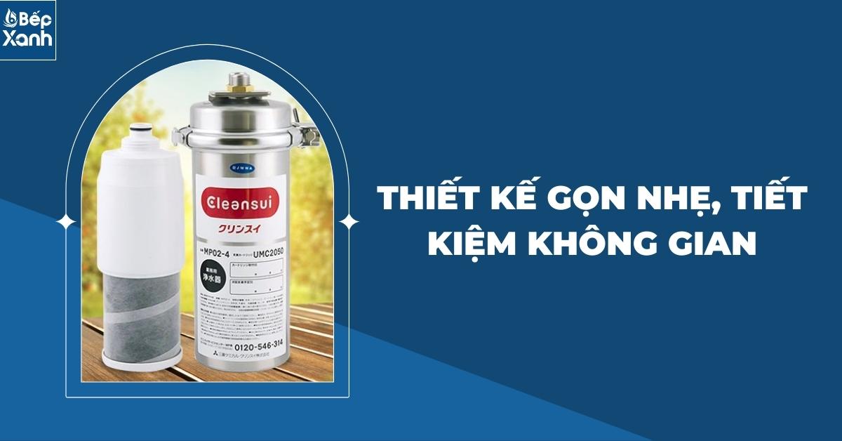 Máy Lọc Nước Công Suất Lớn Mitsubishi CleanSui MP02-4 – ảnh 2