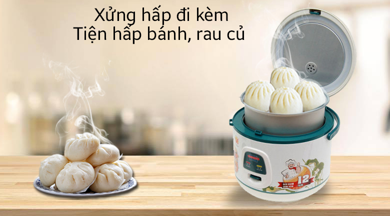 Nồi cơm điện Sunhouse 1.2 lít SHD 8218 – ảnh 8