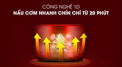 Nồi cơm điện tử Kangaroo 1.8 lít KG18DR8 ảnh 5