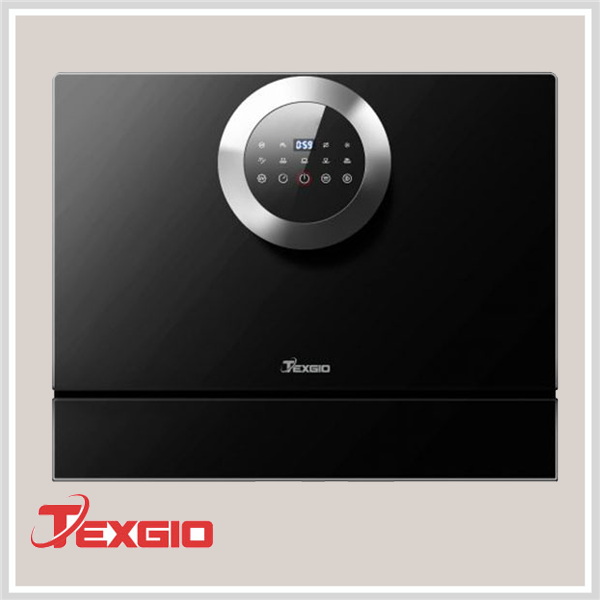 Máy rửa chén Texgio TG-DT2026 6 bộ, mini