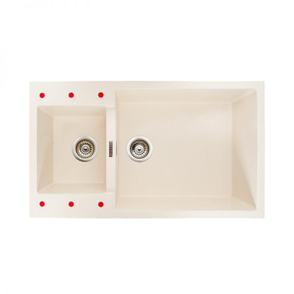 Chậu Rửa Bằng Đá Carysil ENC2 – ảnh 4