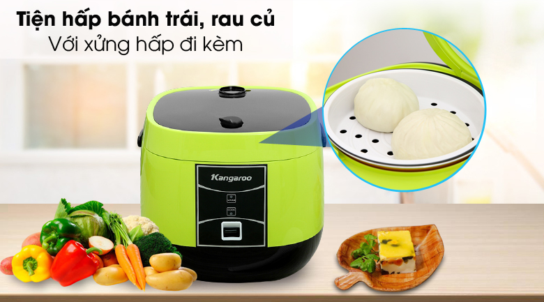 Nồi cơm nắp gài Kangaroo KG22R1 2.2 lít – ảnh 4