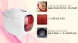  Nồi cơm điện tử Midea 0.6 lít MB-FS1617 