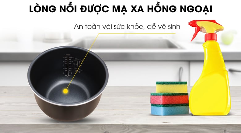 Nồi cơm điện tử Midea 1.8 lít MB-FS5006 – ảnh 5