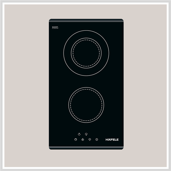 Bếp điện Domino 2 vùng nấu HC-R302A 536.01.620 Bếp điện Domino 2 vùng nấu HC-R302A 536.01.620
