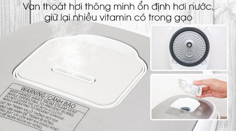 Nồi cơm điện tử Panasonic 1.8 lít SR-CX188SRA – ảnh 8