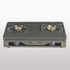 Bếp gas dương Rinnai RV-660(G) 590mm 2 lò nấu, mặt thép phủ men ảnh 2