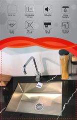 Chậu Rửa Inox 304 Carysil IA-MQ3 ảnh 3