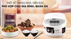 Nồi cơm điện tử Toshiba 1 lít RC-10DH2PV(W) ảnh 3