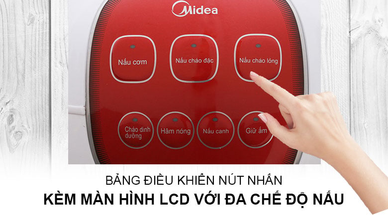 Nồi cơm điện tử Midea 0.6 lít MB-FS1617 – ảnh 7