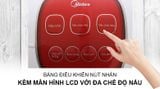  Nồi cơm điện tử Midea 0.6 lít MB-FS1617 