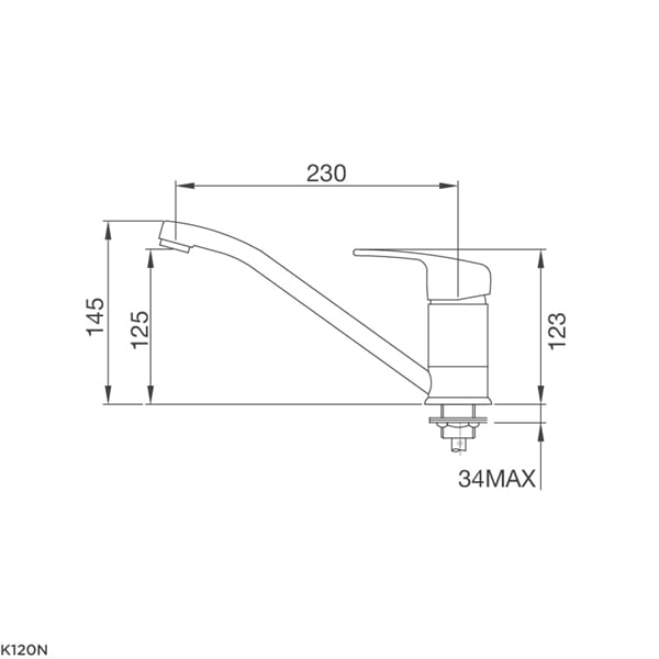 Vòi rửa chén nóng lạnh Malloca K120 / Đồng thau mạ chrome - Đồng thau mạ chrome siêu bền Vòi rửa chén nóng lạnh Malloca K120 / Đồng thau mạ chrome - Đồng thau mạ chrome siêu bền