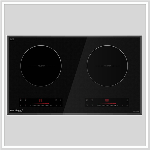 Bếp từ 2 vùng nấu Eurosun EU-T210NOTE / Nhập khẩu Malaysia, kính Schott Ceran