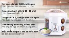 Nồi cơm nắp gài 1.8 lít Midea MR-CM1825 ảnh 2