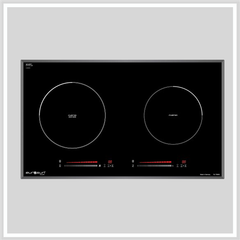 Bếp từ 2 vùng nấu Eurosun EU-T889G / Nhập khẩu Đức / Kính Schott Ceran