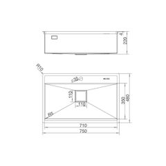 Chậu rửa Malloca MS 6302T ảnh 3