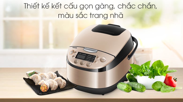 Nồi cơm điện tử Toshiba 1.8 lít RC-18DR1NV – ảnh 3