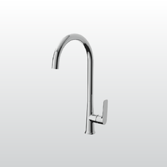 Vòi rửa chén nóng lạnh Malloca K77C / Đồng thau mạ chrome