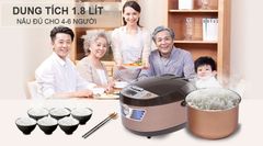 Nồi cơm điện tử Midea 1.8 lít MB-FS5017 ảnh 4