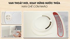 Nồi cơm điện nắp gài Kangaroo 1.2 lít KG12RC1 ảnh 9