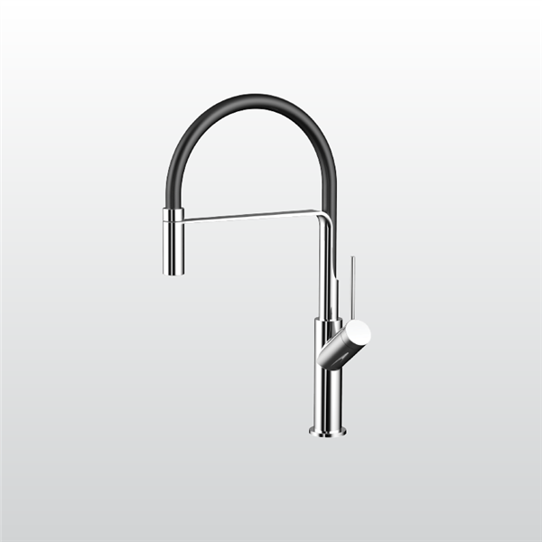 Vòi rửa chén nóng lạnh Malloca K081C / Đồng thau mạ chrome, dây Silicone Vòi rửa chén nóng lạnh Malloca K081C / Đồng thau mạ chrome, dây Silicone