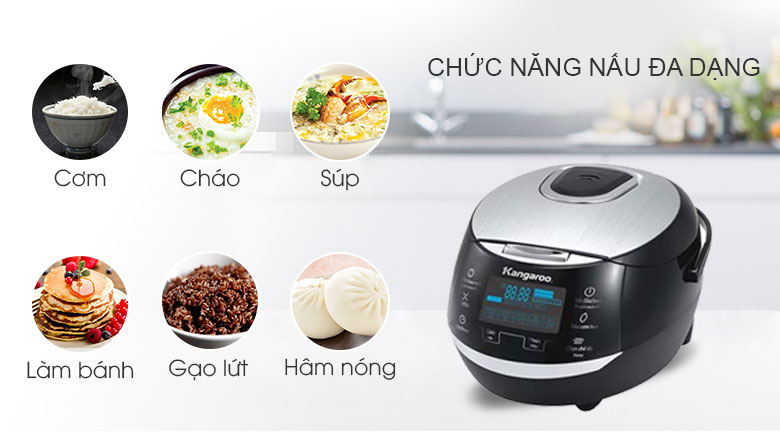 Nồi cơm điện tử 1.8 lít Kangaroo KG595 – ảnh 6