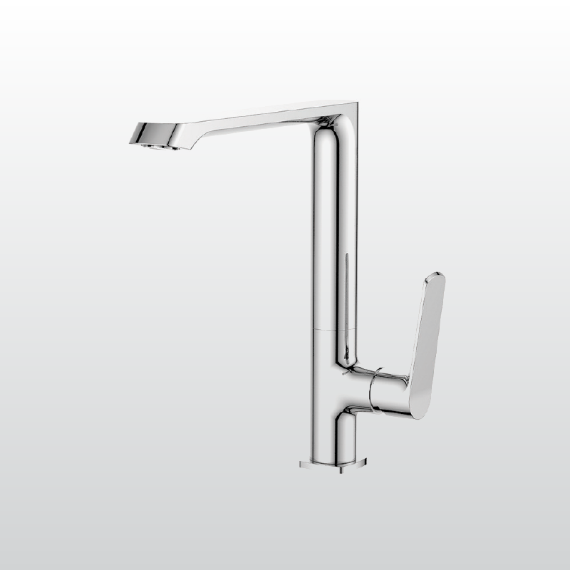 Vòi rửa chén nóng lạnh Malloca K82C / Đồng thau mạ chrome - Vòi rửa chén Malloca K82C – dáng thấp cho bếp gọn Vòi rửa chén nóng lạnh Malloca K82C / Đồng thau mạ chrome - Vòi rửa chén Malloca K82C – dáng thấp cho bếp gọn