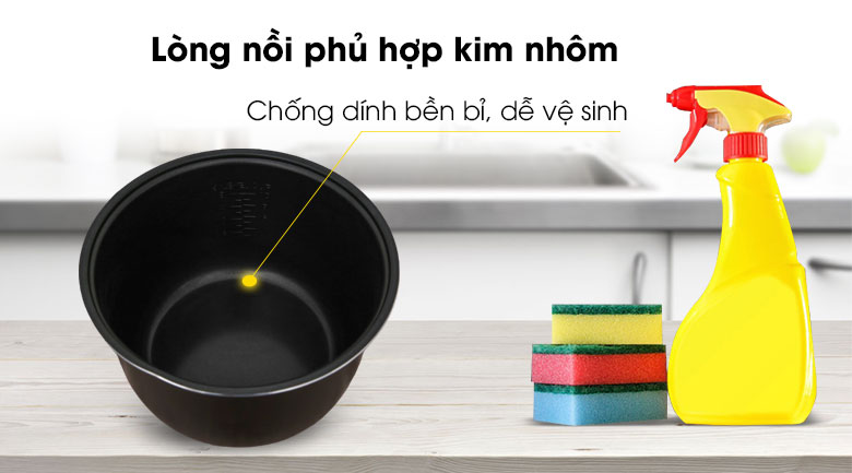 Nồi cơm điện Sunhouse 1.8 lít SHD 18S – ảnh 6