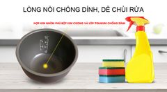 Nồi cơm điện cao tần Toshiba 1 lít RC-10RH(CG)VN ảnh 3