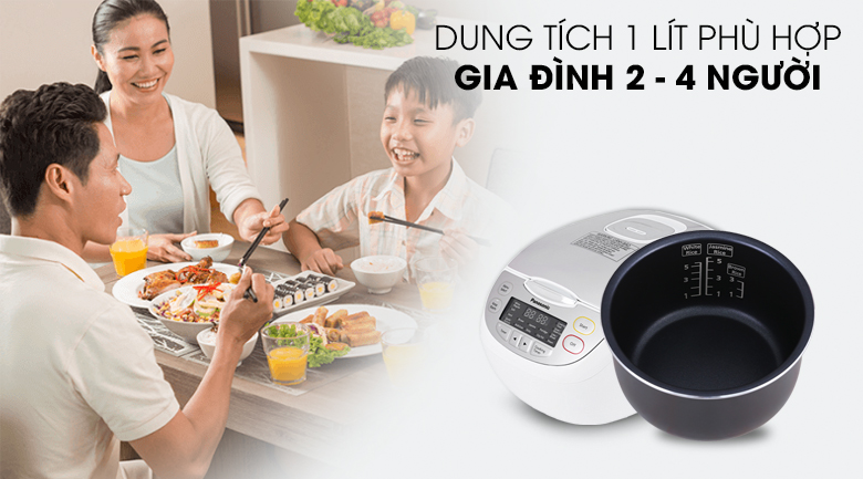 Nồi cơm điện tử Panasonic 1 lít SR-CP108NRA – ảnh 5