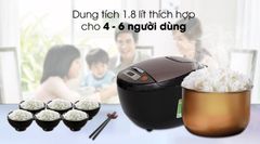 Nồi cơm điện tử Midea 1.8 lít MB-FS5018B ảnh 3
