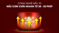 Nồi cơm điện Midea 2.2 lít MR-GM22SA ảnh 3