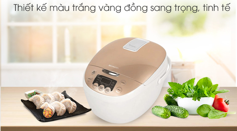 Nồi cơm điện tử Sharp KS-COM181CV-GL – ảnh 3