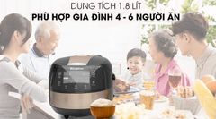 Nồi cơm điện tử Kangaroo 1.8 lít KG18DR8 ảnh 4
