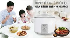 Nồi nấu chậm Panasonic 5 lít NF-N50ASRA ảnh 4