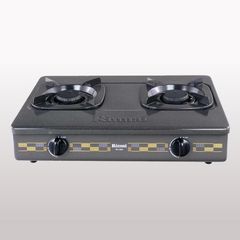 Bếp gas dương Rinnai RV-270(G)N 702mm 2 lò nấu, mặt thép phủ men ảnh 2