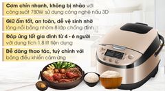 Nồi cơm điện tử Toshiba 1.8 lít RC-18DR1NV ảnh 2