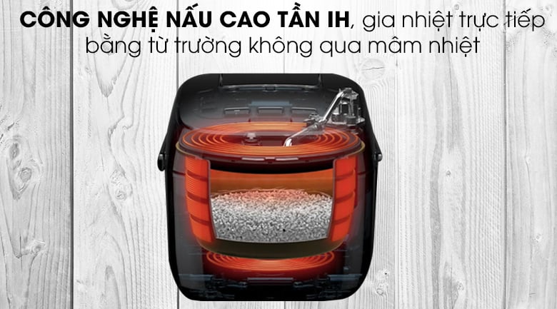 Nồi cơm điện cao tần Midea 1.8 lít MB-HS5007 – ảnh 6