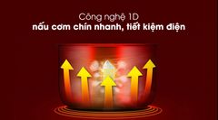 Nồi cơm điện 1.8 lít Toshiba RC-18JH1NV(G) ảnh 5