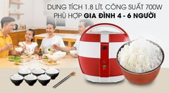 Nồi cơm điện nắp gài Kangaroo 1.8 lít KG835 ảnh 4