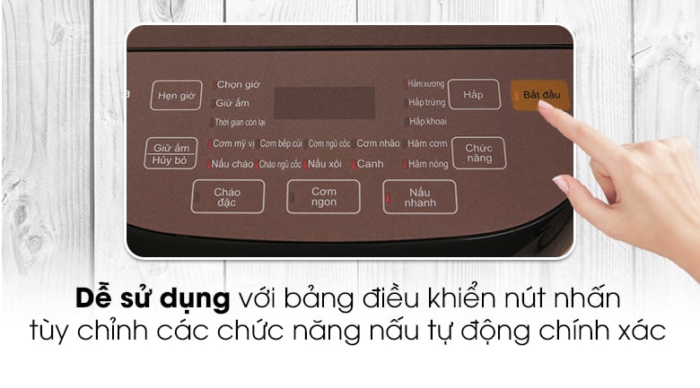 Nồi cơm điện tử Midea 1.8 lít MB-FS5006 – ảnh 7