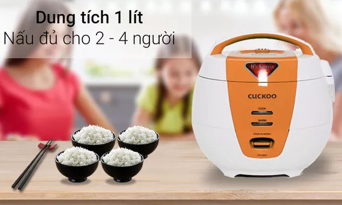 Nồi cơm điện Cuckoo CR-0661 1.08L (Bản xuất khẩu) – ảnh 3