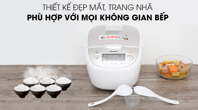 Nồi cơm điện tử Panasonic 1.8 lít SR-CP188NRA – ảnh 3