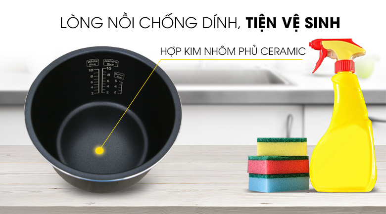 Nồi cơm điện tử Panasonic 1.8 lít SR-CP188NRA – ảnh 5