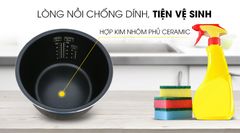 Nồi cơm điện tử Panasonic 1.8 lít SR-CP188NRA ảnh 5