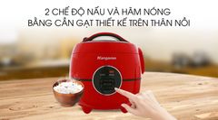 Nồi cơm điện Kangaroo 1.2 lít KG822 đỏ ảnh 6