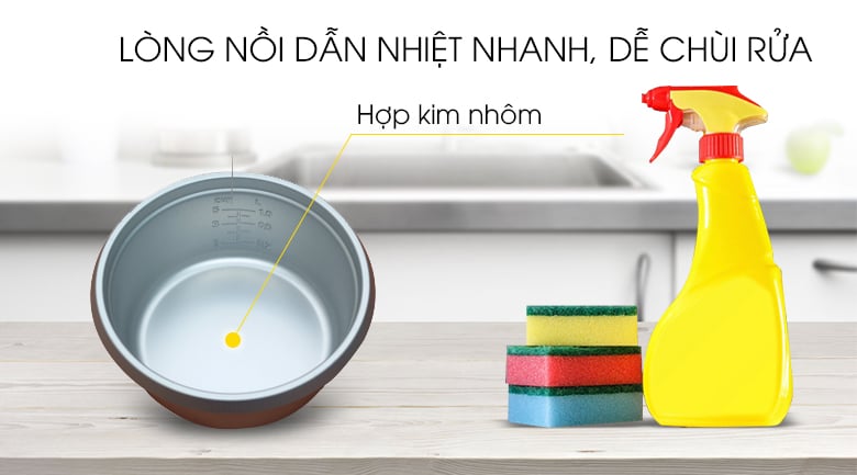 Nồi cơm điện Midea 1 lít MR-GM10SA – ảnh 6