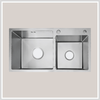  Chậu rửa chén đôi Canzy CZ 8245KNT 