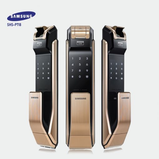 Khóa Vân Tay SAMSUNG SHS P718 GOLD – ảnh 4