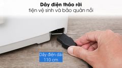 Nồi cơm điện cao tần Panasonic 1.8 lít SR-AFM181WRA ảnh 10